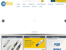 Tablet Screenshot of corlinkproducts.com